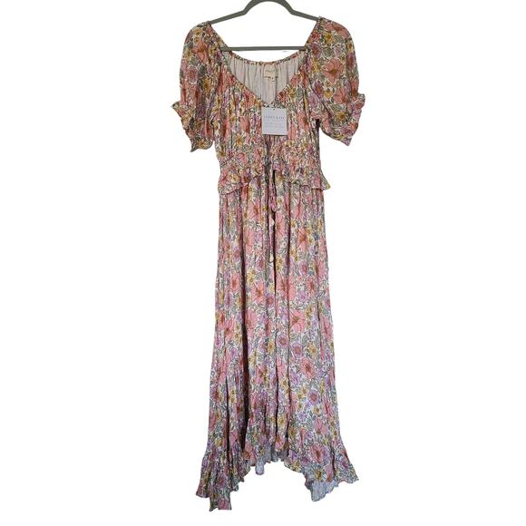 Coven & Co Dresses & Skirts - Coven & Co Multicolor Floral Midi Dress Size Medium NWT